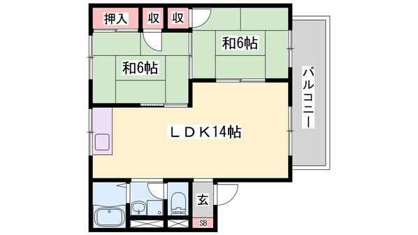 余部駅 徒歩80分 1階の物件間取画像